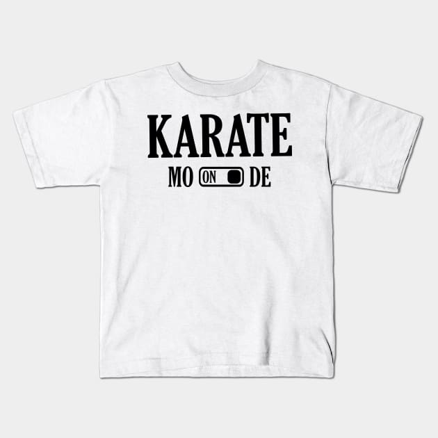 Martial Arts Kids T-Shirt by Design Anbay